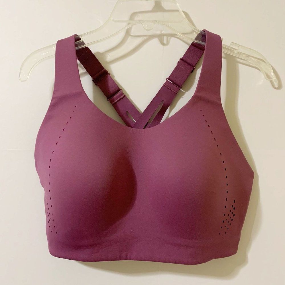 Lululemon Size 32DDD Mauve Pink Air Support High Support Bra